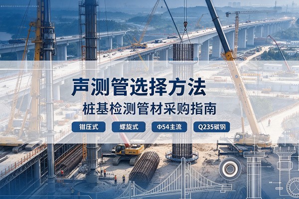 宛城声测管选型标准