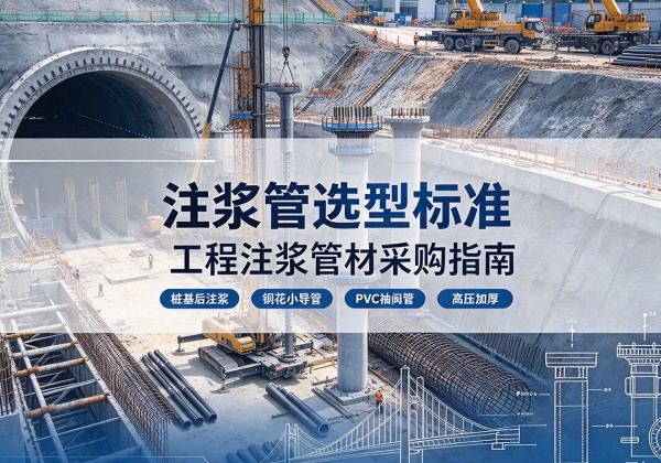 宛城注浆管选型标准